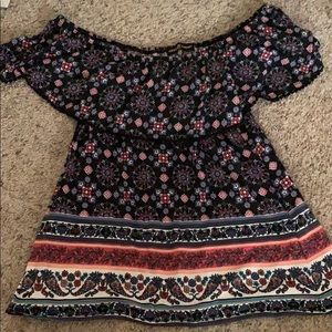 Off the shoulder top